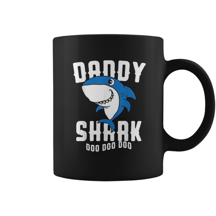 Daddy Shark For Fathers Day Grandpa Halloween Christmas Coffee Mug