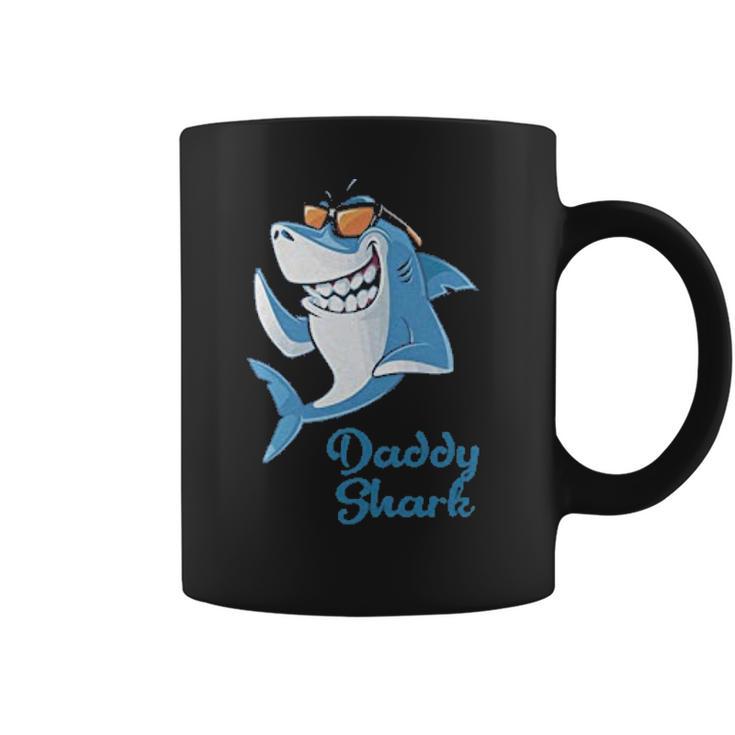 Daddy Shark Gift Fathers Day Coffee Mug