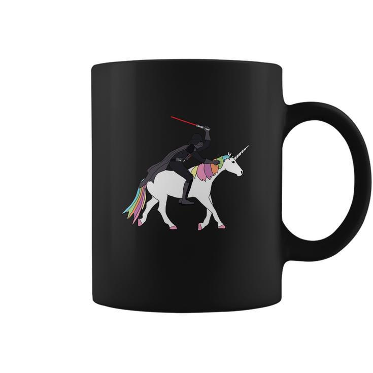 Darth Vader Is Riding The Unicorn Coffee Mug