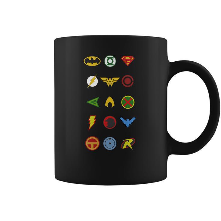 Dc Superheroes T-Shirt Coffee Mug