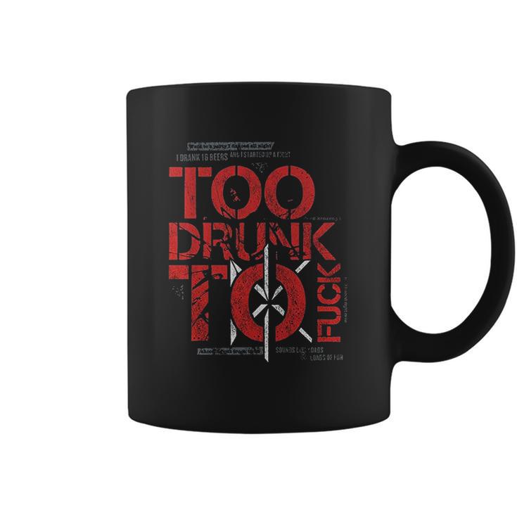 Dead Kennedys Too Drunk Coffee Mug