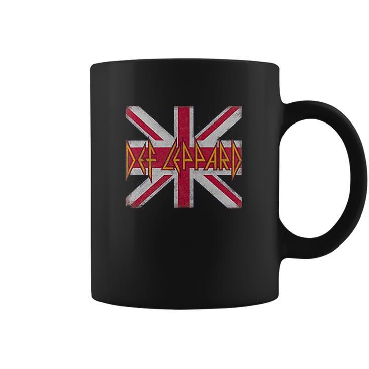 Def Leppard Union Jack Coffee Mug