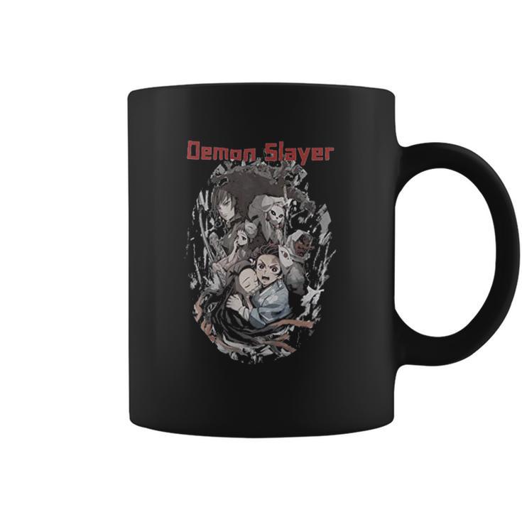 Demon Slayer Black Coffee Mug