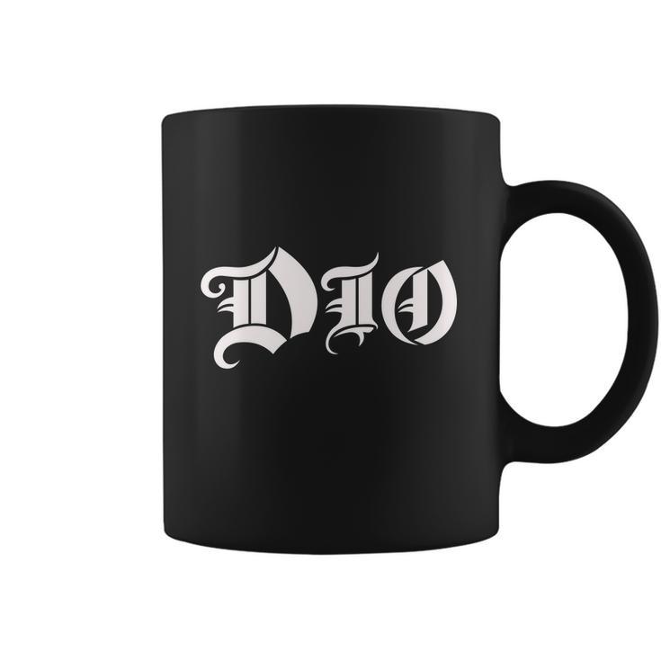 Dio Band Logo White Coffee Mug