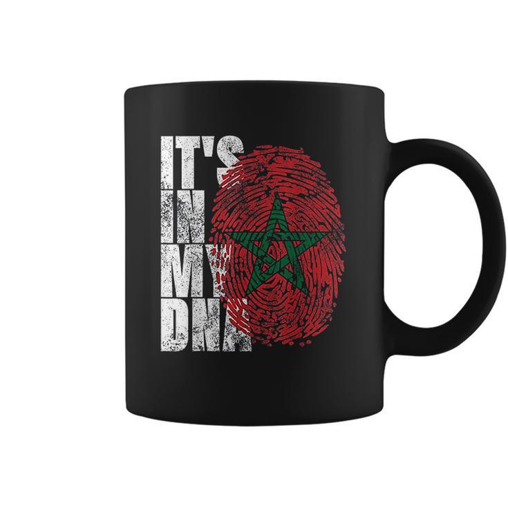 It Is In My Dna Moroccan African Gifts Moorish Morocco Flag Coffee Mug