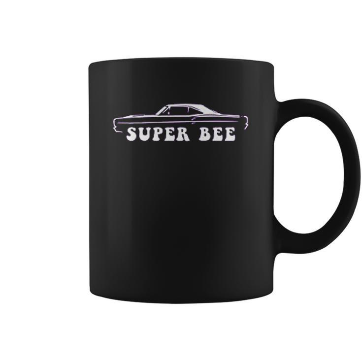 Dodge Coronet Super Bee Classic Outline Design Coffee Mug