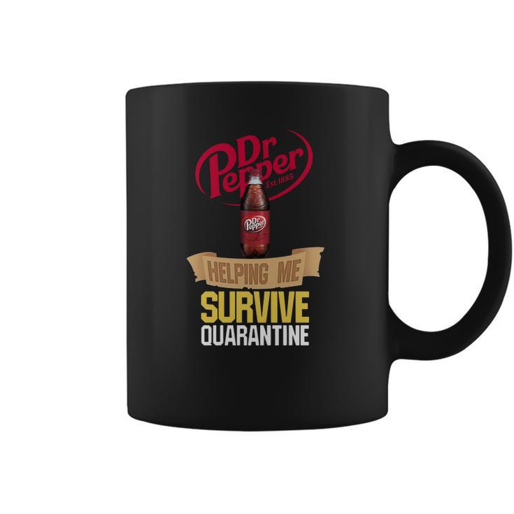 Dr Pepper Est 1885 Helping Me Survive Quarantine Coffee Mug