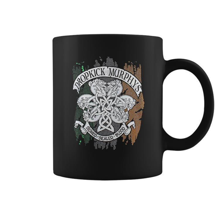 Dropkick Murphys Mens Knotwork Flag Coffee Mug