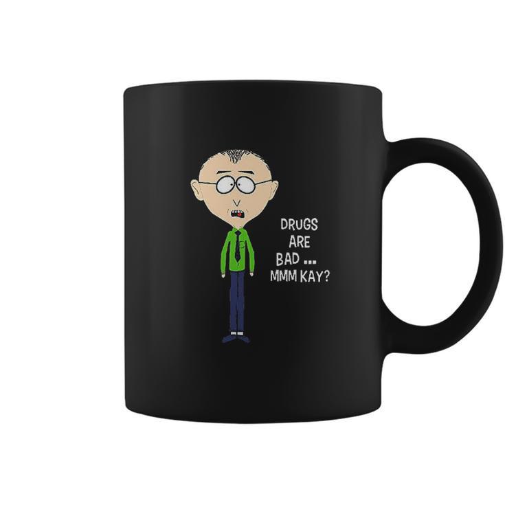 Drugs Are Bad Mkay Mr Mackey South Park Classic Guys Coffee Mug