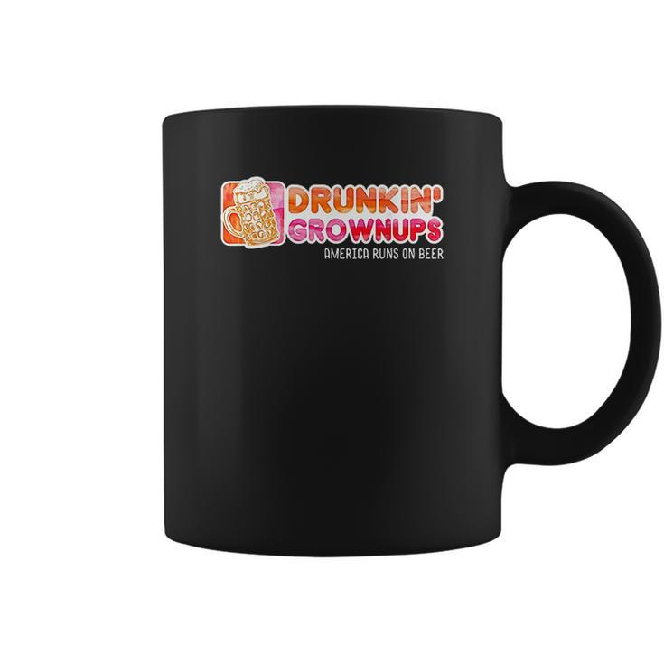 Drunkin Grownups American Coffee Mug
