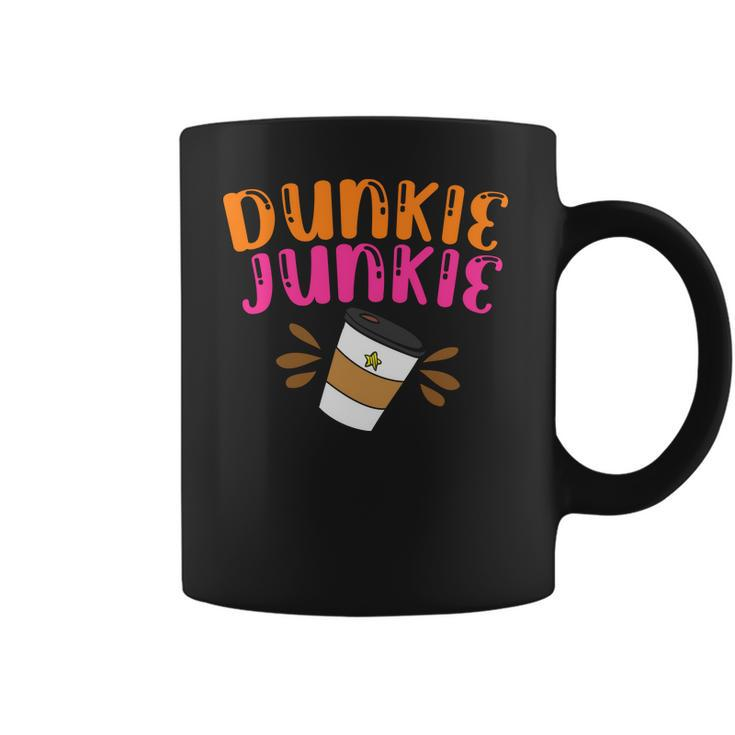 Dunkie Junkie Funny Coffee Cup Coffee Lovers Coffee Mug