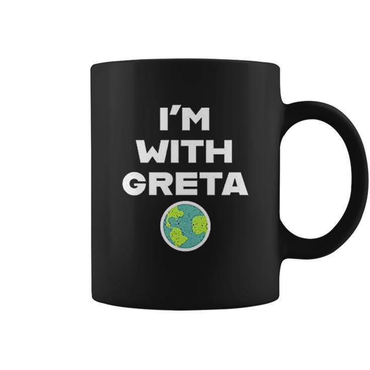 Earth Day Climate Change Im With Greta Science Coffee Mug