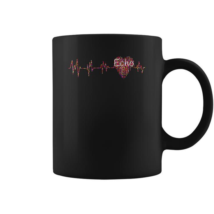 Echo Tech Echocardiographer Rdcs Sonographer Coffee Mug