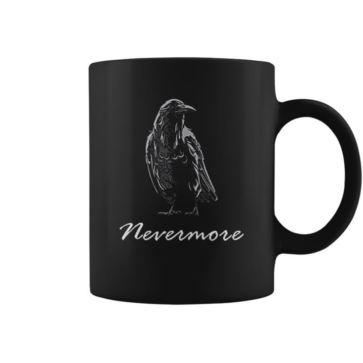 Edgar Allan Poe Gift- Quoth The Raven Nevermore Coffee Mug