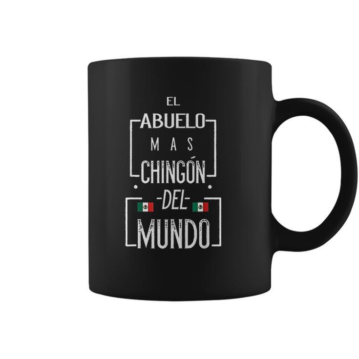 El Abuelo Mas Chingon Mexican Flag Coffee Mug