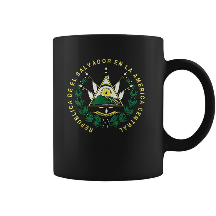 El Salvador Salvadoran Coat Of Arms Coffee Mug