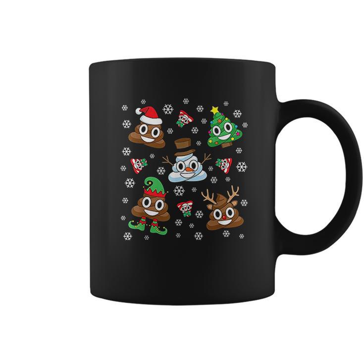 Emoji Christmas Funny Coffee Mug