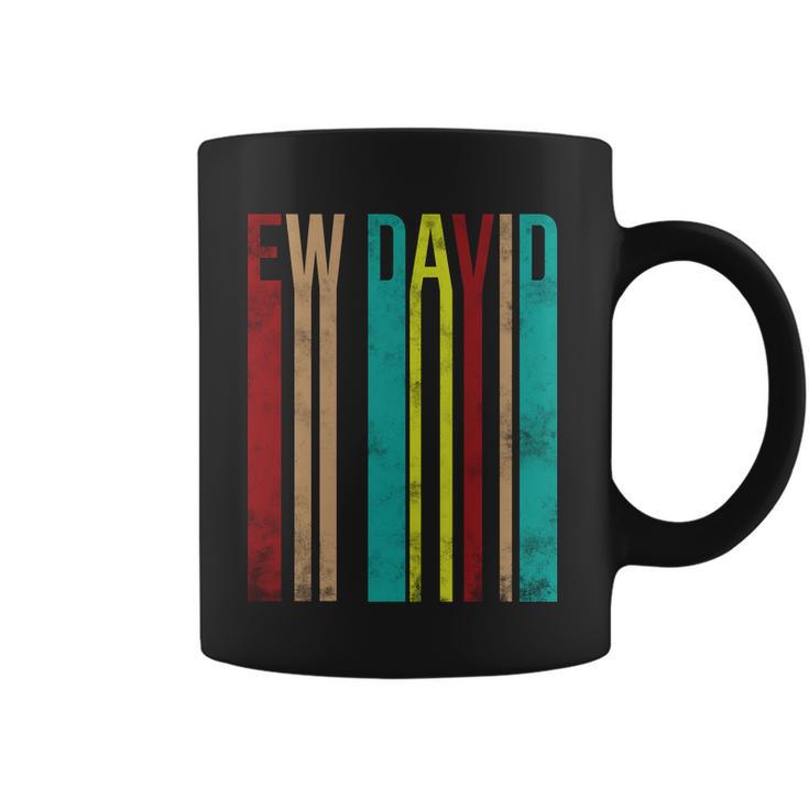 Ew David Retro Logo Coffee Mug