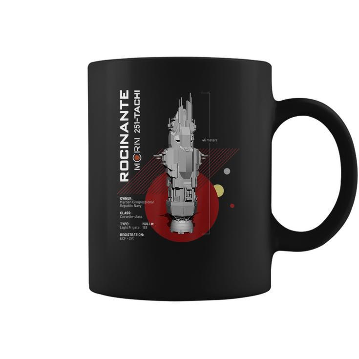 The Expanse Rocinante Ship T-Shirt Coffee Mug