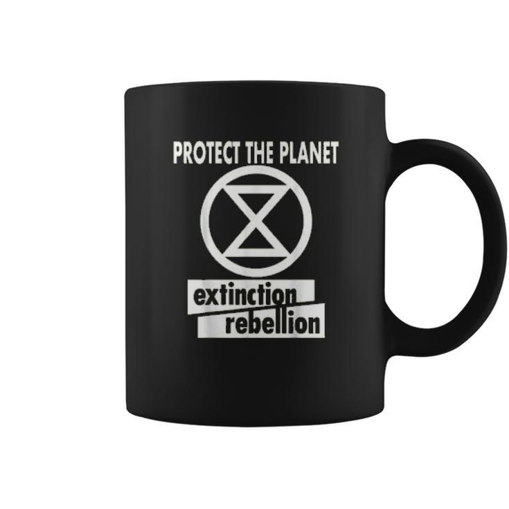 Extinction Rebellion In Green Rebel For Life Climate Change Coffee Mug