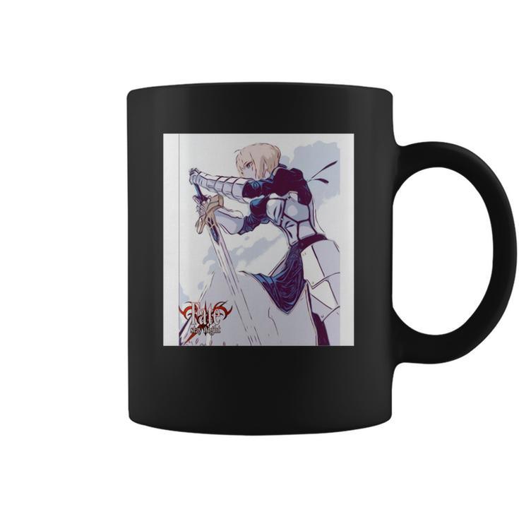 Fate Series Fatestay Night Saber Sketch T Shirt S997 Coffee Mug