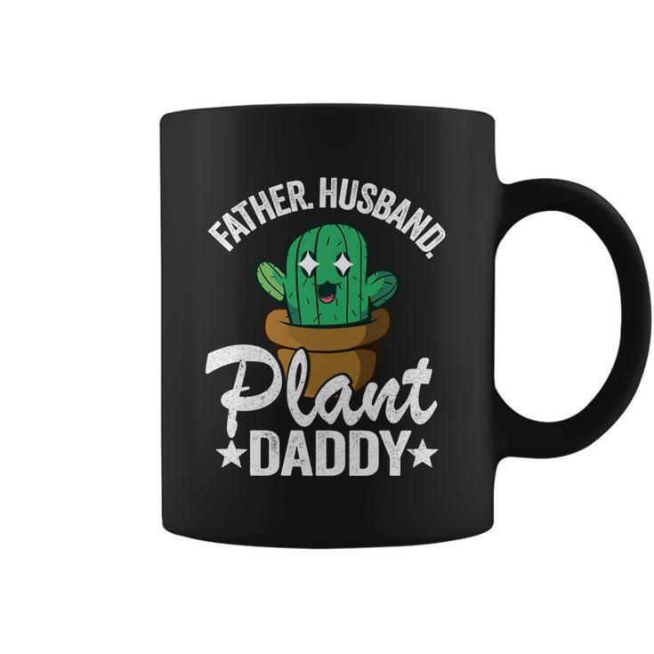 Father Husband Plant Daddy Landscapers Gardener Plant Dad Funny Gift Coffee Mug