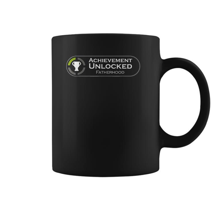 Fatherhood Achievement Unlocked Fathers Day Coffee Mug