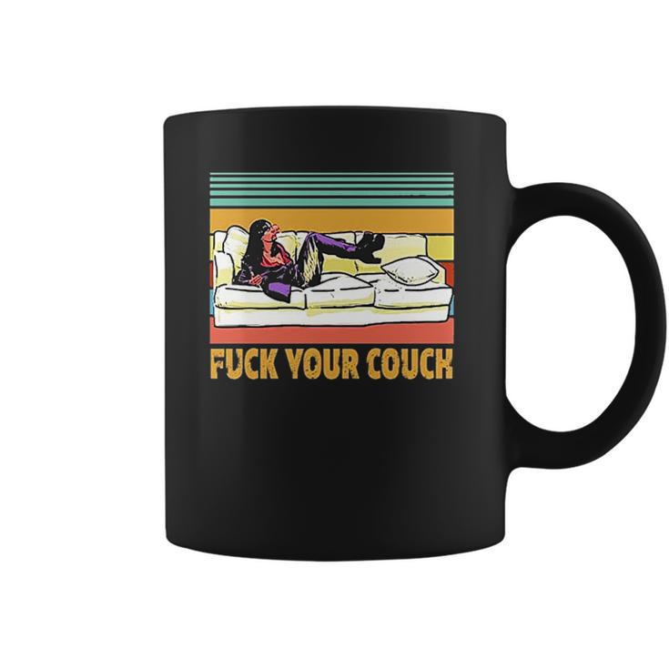 Fck Your Couch Dave Chappelle Retro Vintage Coffee Mug