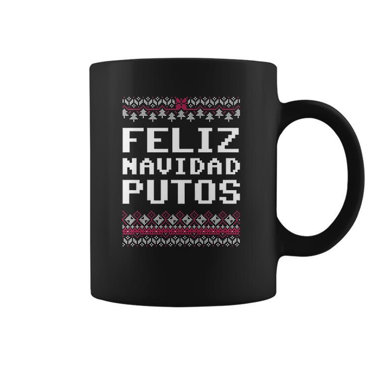 Feliz Navidad Mexican Ugly Christmas Funny Coffee Mug