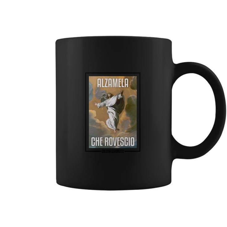 Felpa Con Cappuccio Alzamela Che Rovescio Bianca Coffee Mug