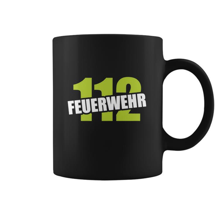 Feuerwehr 112 Shirt Feuerwehrmann Ffw Helfer Retter Coffee Mug