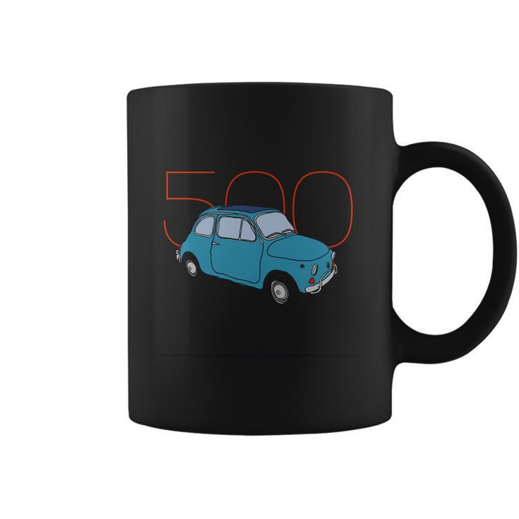 Fiat 500 Classic Vintage Car Coffee Mug