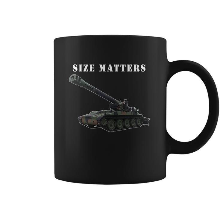 Field Artillery Size Matters M110 8Funny Giftinch Howitzer Veteran Gift Coffee Mug