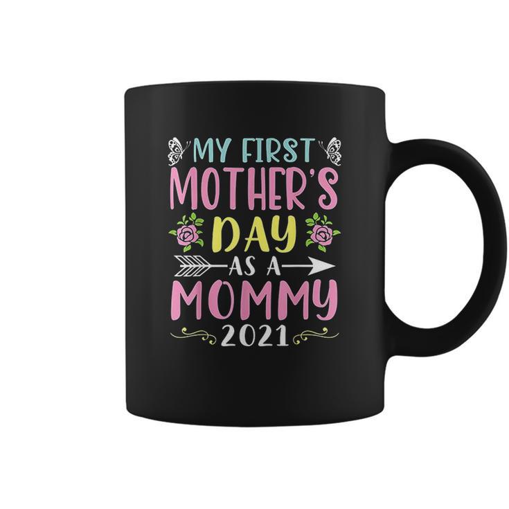 My First Mothers Day As A Mommy Coffee Mug