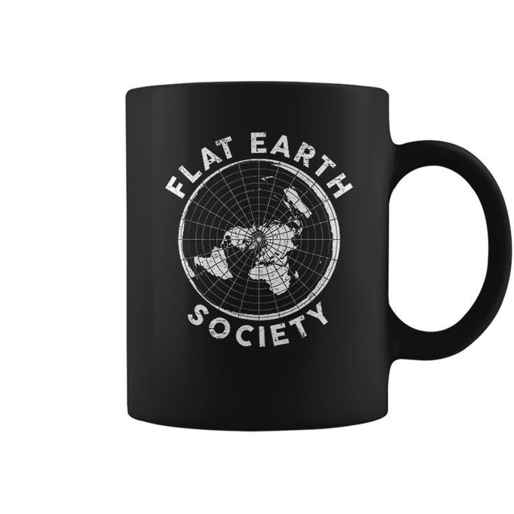 Flat Earth Society Conspiracy Theory Earther Gift Coffee Mug