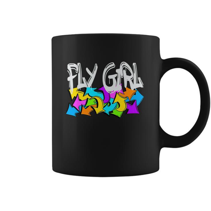 Fly Girl 80S 90S Girl Old School Hip Hop Coffee Mug