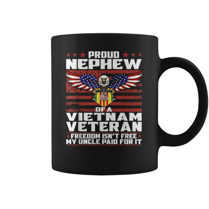 Freedom Isnt Free - Proud Nephew Of A Vietnam Veteran Gift Coffee Mug