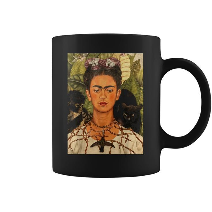 Graphic Frida Kahlo Coffee Mug