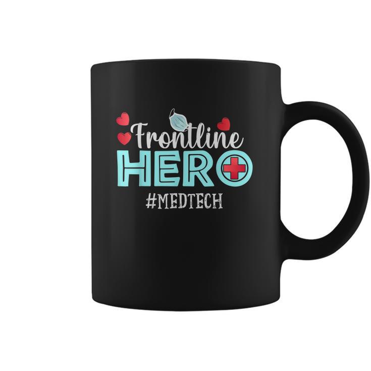 Frontline Hero Med Tech Essential Workers Thank You Nurses Graphic Design Printed Casual Daily Basic Coffee Mug