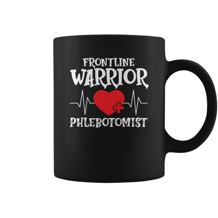 Frontline Warrior Phlebotomist Coffee Mug