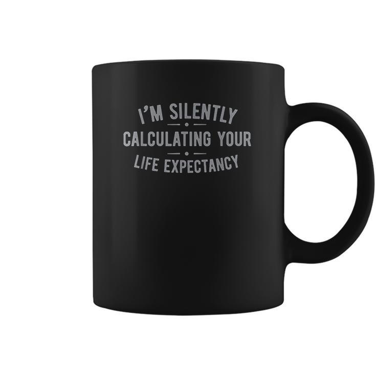 Funny Life Insurance Actuaries Actuary Graduation Gift Coffee Mug