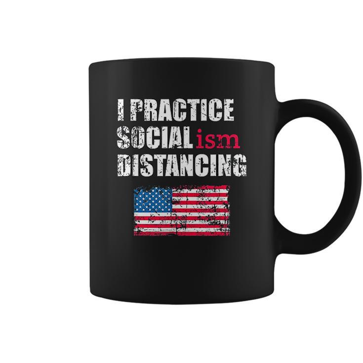 Funny Political Social Distancing Socialist Coffee Mug