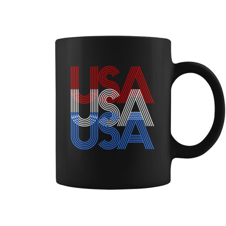 Funny Retro Usa Logo Coffee Mug