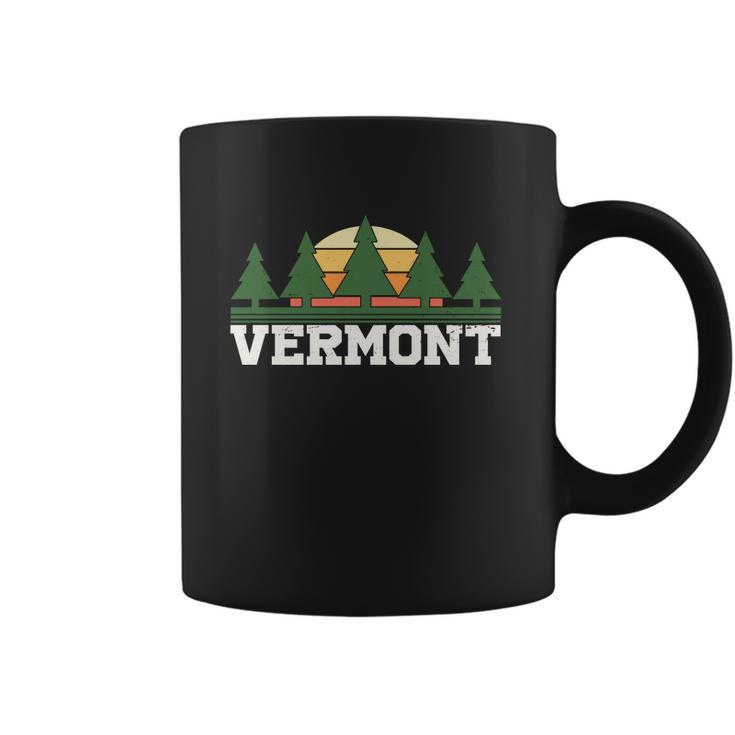 Funny Vintage Vermont Retro Logo Coffee Mug