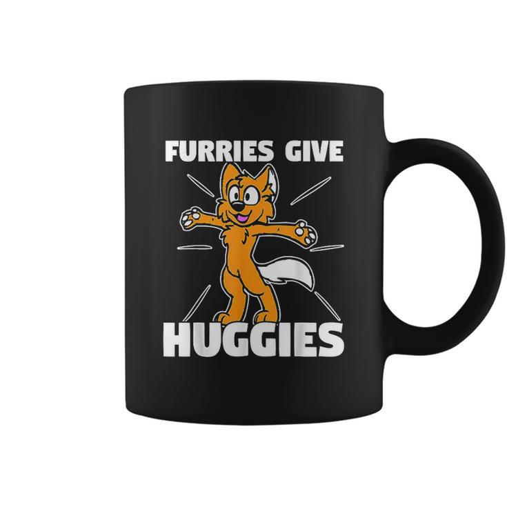 Furry Fandom Furries Give Hugs Coffee Mug