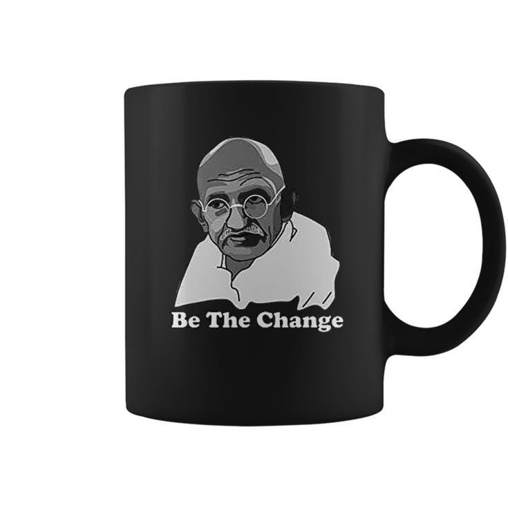 Gandhi Be The Change Coffee Mug