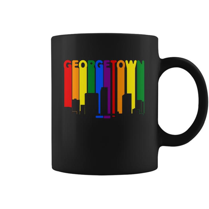 Georgetown Capital Country Lgbt Pride Rainbow Coffee Mug