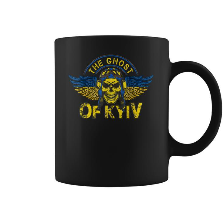 The Ghost Of Kyiv Support Ukraine Free Ukrainian Men Women T-Shirt Graphic Print Casual Unisex Tee Coffee Mug