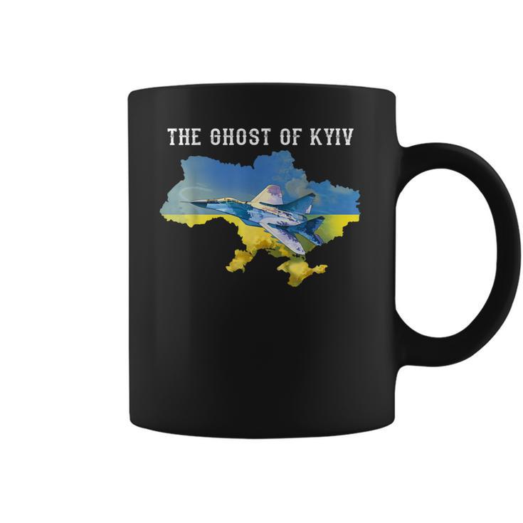 Ghost Of Kyiv Support Ukraine I Stand With Ukraine Lover  Men Women T-Shirt Graphic Print Casual Unisex Tee Coffee Mug