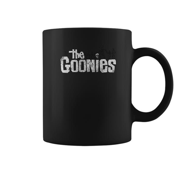 The Goonies Movie Logo Silhouettes Mens Coffee Mug